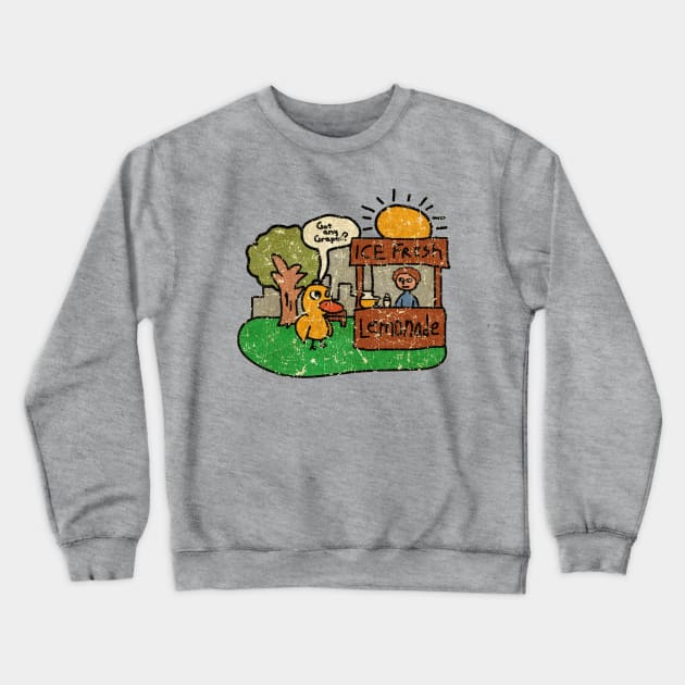 Retro Vintage - Got Any Grapes? Crewneck Sweatshirt by FREEDOM FIGHTER PROD